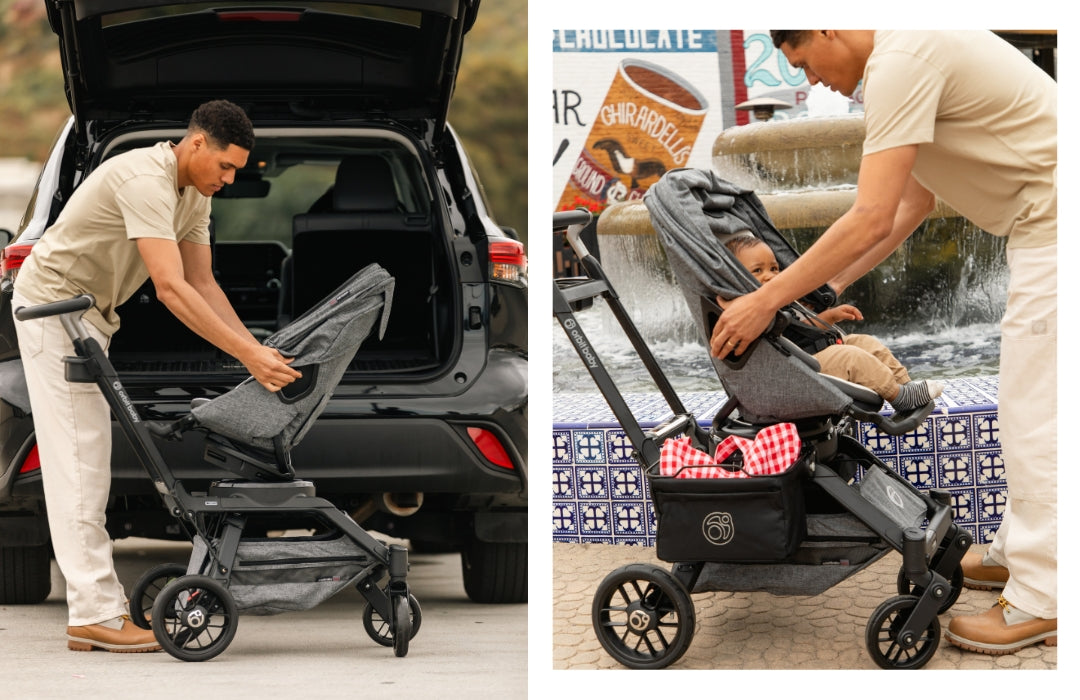 uppababy carriage MINU V3 Travel Stroller with Mesa V2 Infant Car Seat access basket supports up Among Us Backpack set Model:SEABG70XH-SF Electric bike throttle control