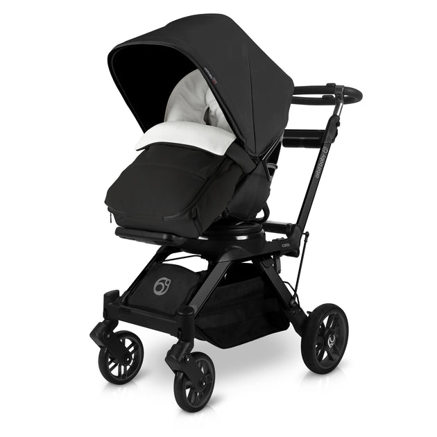 Pushchair Out N About Footmuff Black Stroller Footmuff In Black