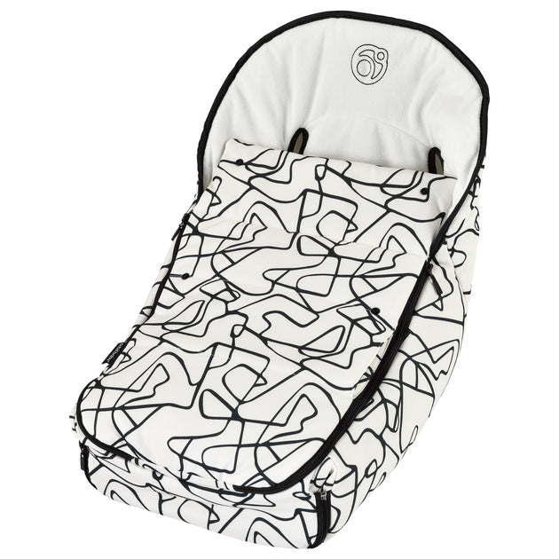 Stroller Footmuff in Squiggle Orbit Baby