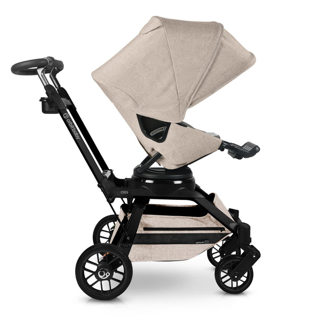 The G5 Stroller with the Sidekick Skateboard Orbit Baby