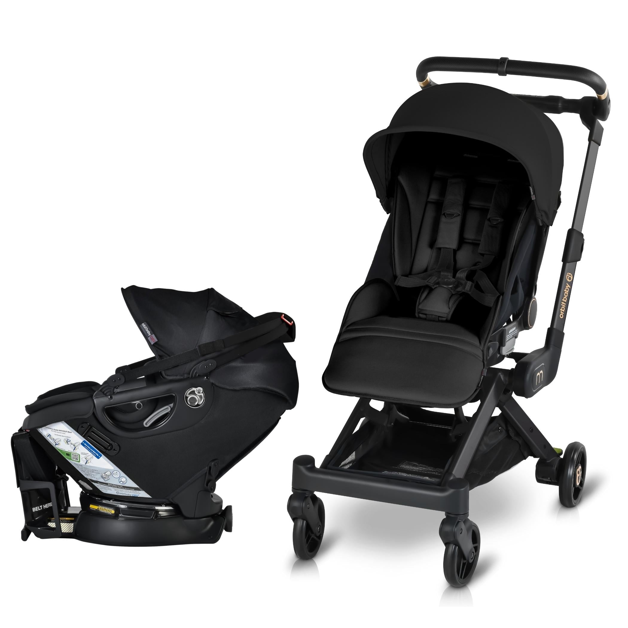 cybex pockit all city Orbit Baby M+ Stroll & Ride Travel System