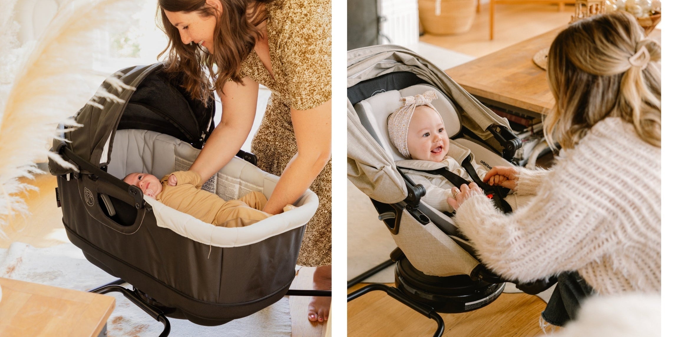 When to Switch Your Baby From Bassinet to Stroller Seat?