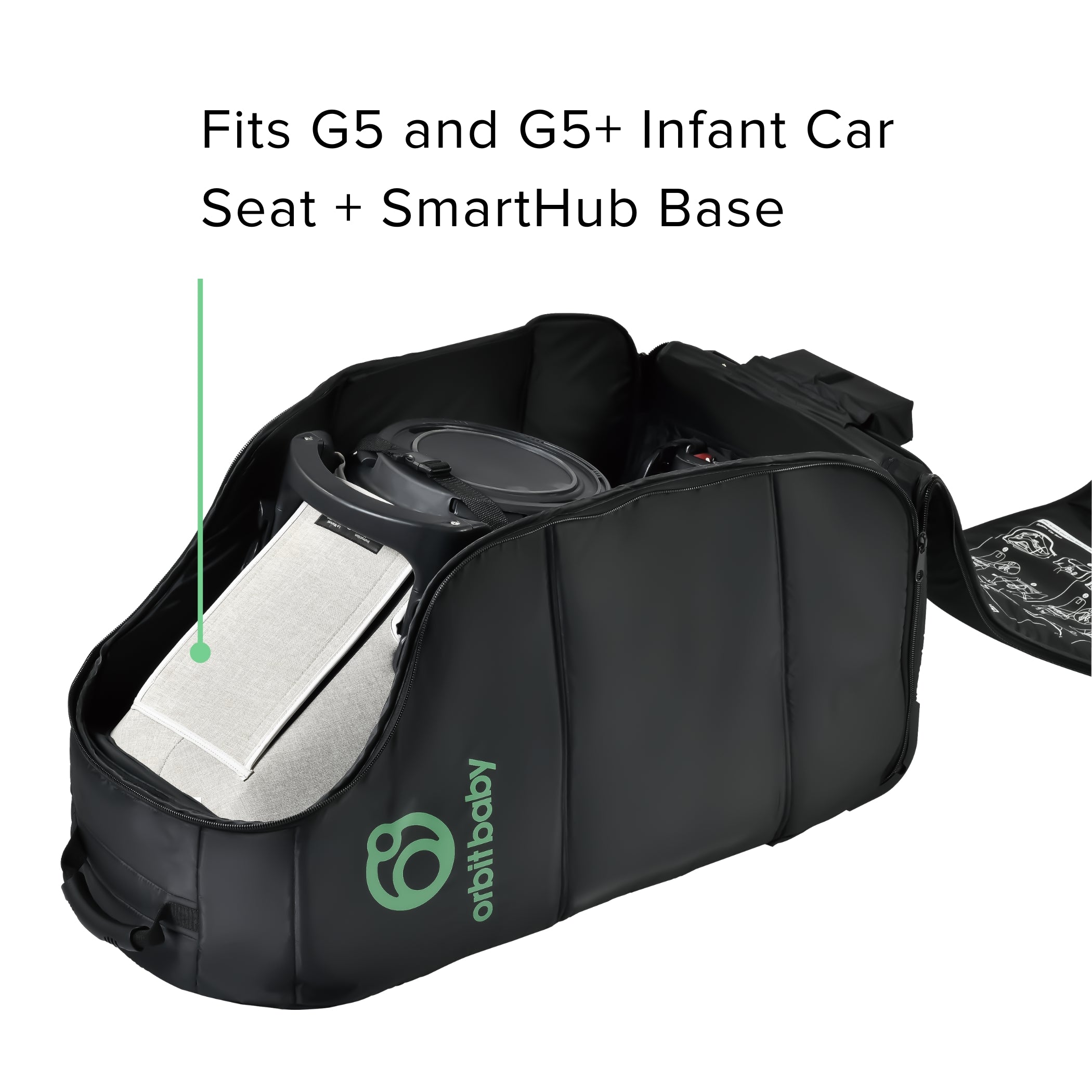 orbit fahrradtasche Orbit Baby Car Seat Travel Bag