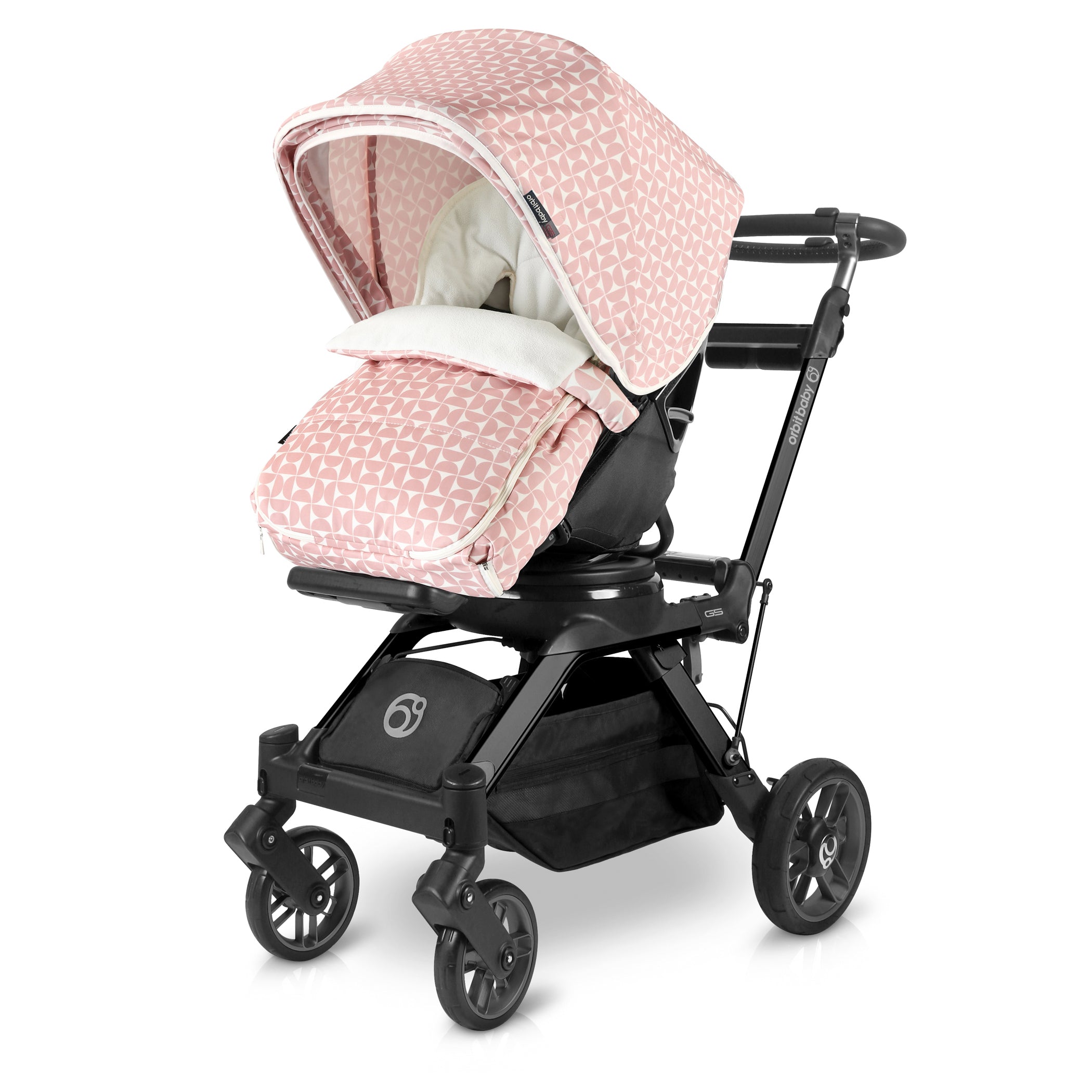 jogging stroller footmuff Orbit Baby Stroller Footmuff in Mosaic Blush