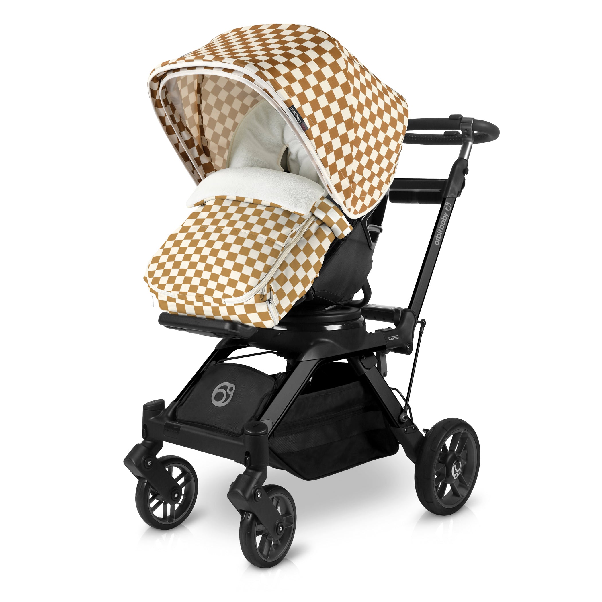 Stroller Footmuff in Chestnut Check – Orbit Baby