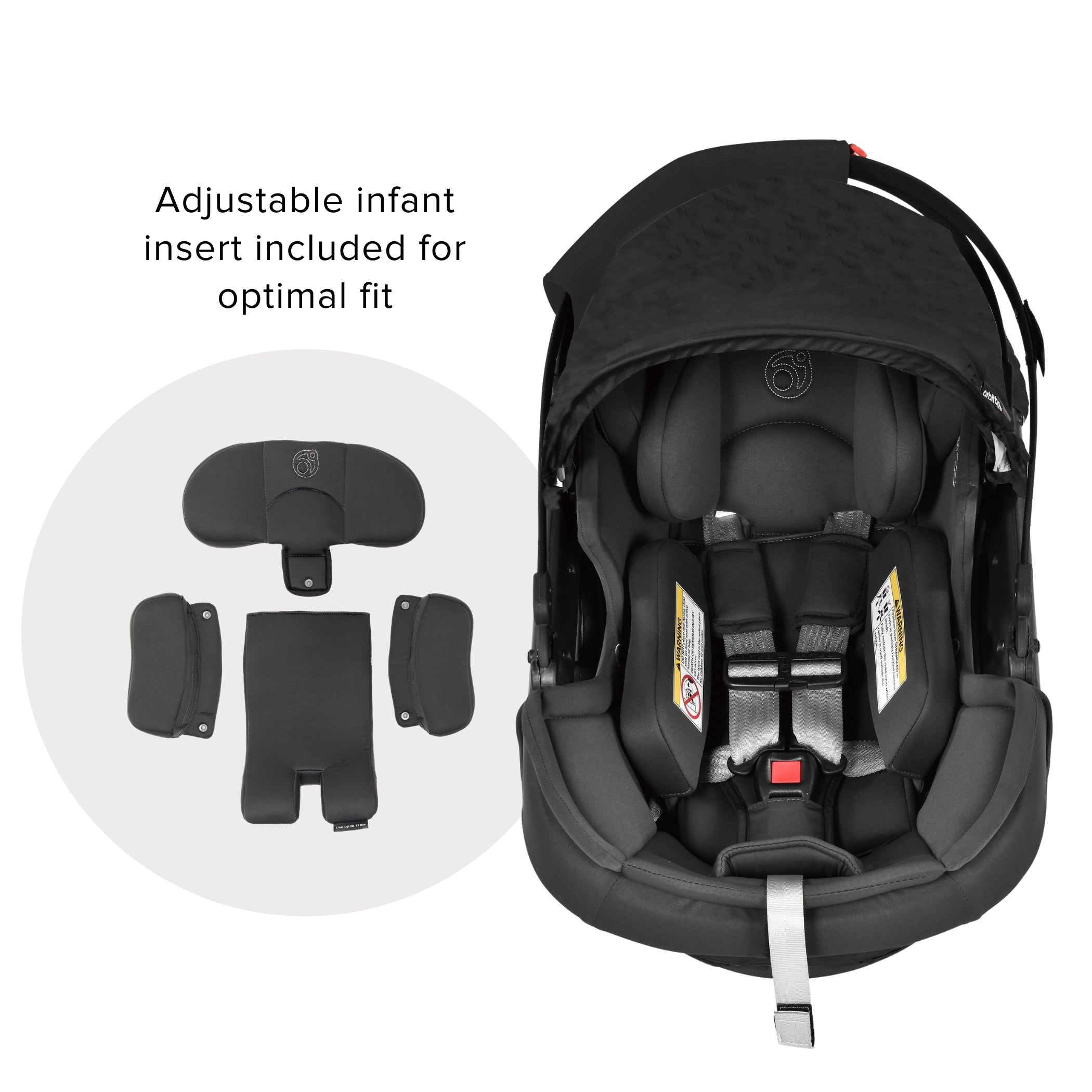 baby jogger car seat when to remove infant insert Orbit Baby