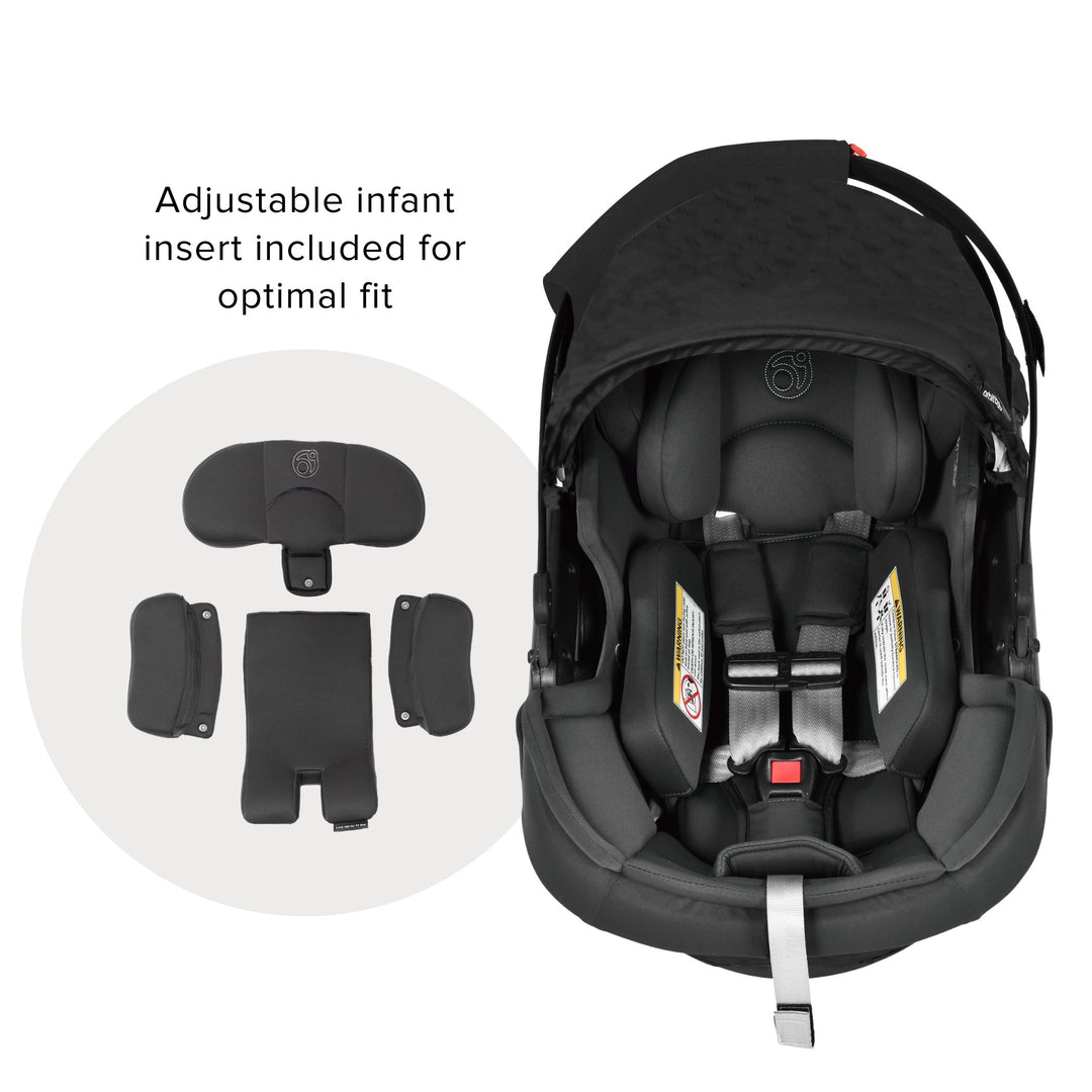 Jogging stroller and carseat on sale