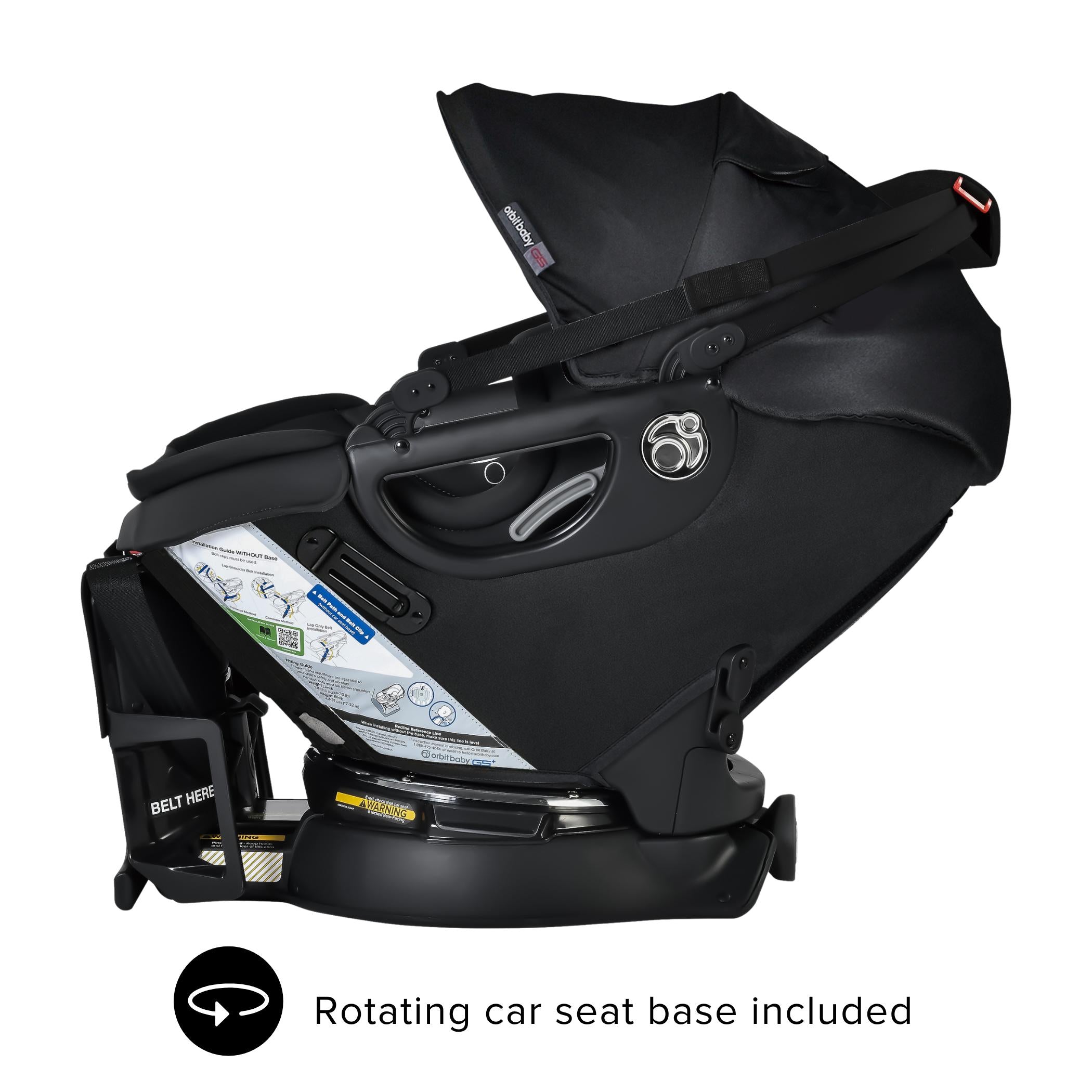 Orbit Baby M+ Stroll, Lounge, & Ride Travel System - Stroller, Car Seat ...
