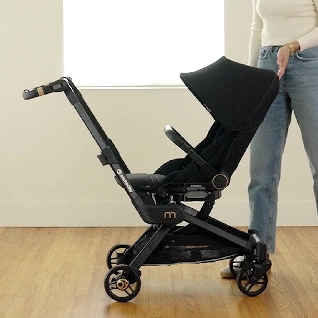 Orbit Baby M+ Stroller Seat docked on the SmartHub