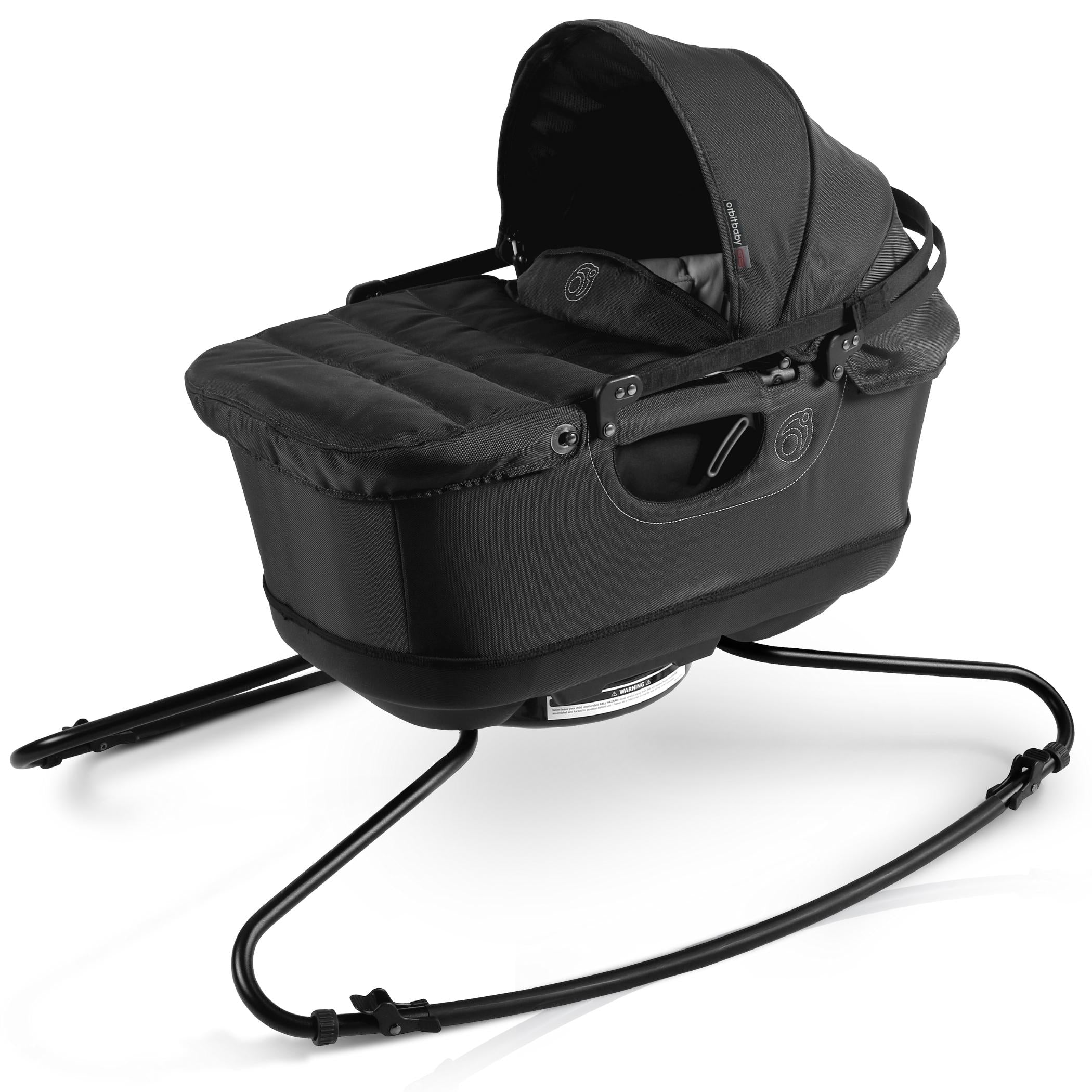 stroll and ride travel system Orbit Baby M+ Stroll & Lounge Travel System Black Luxe / Taupe / Mélange Grey