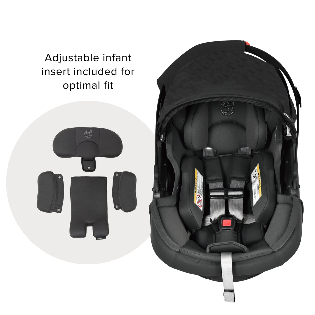 Orbit Baby Stroll Ride Travel System Stroller Carseat Combo