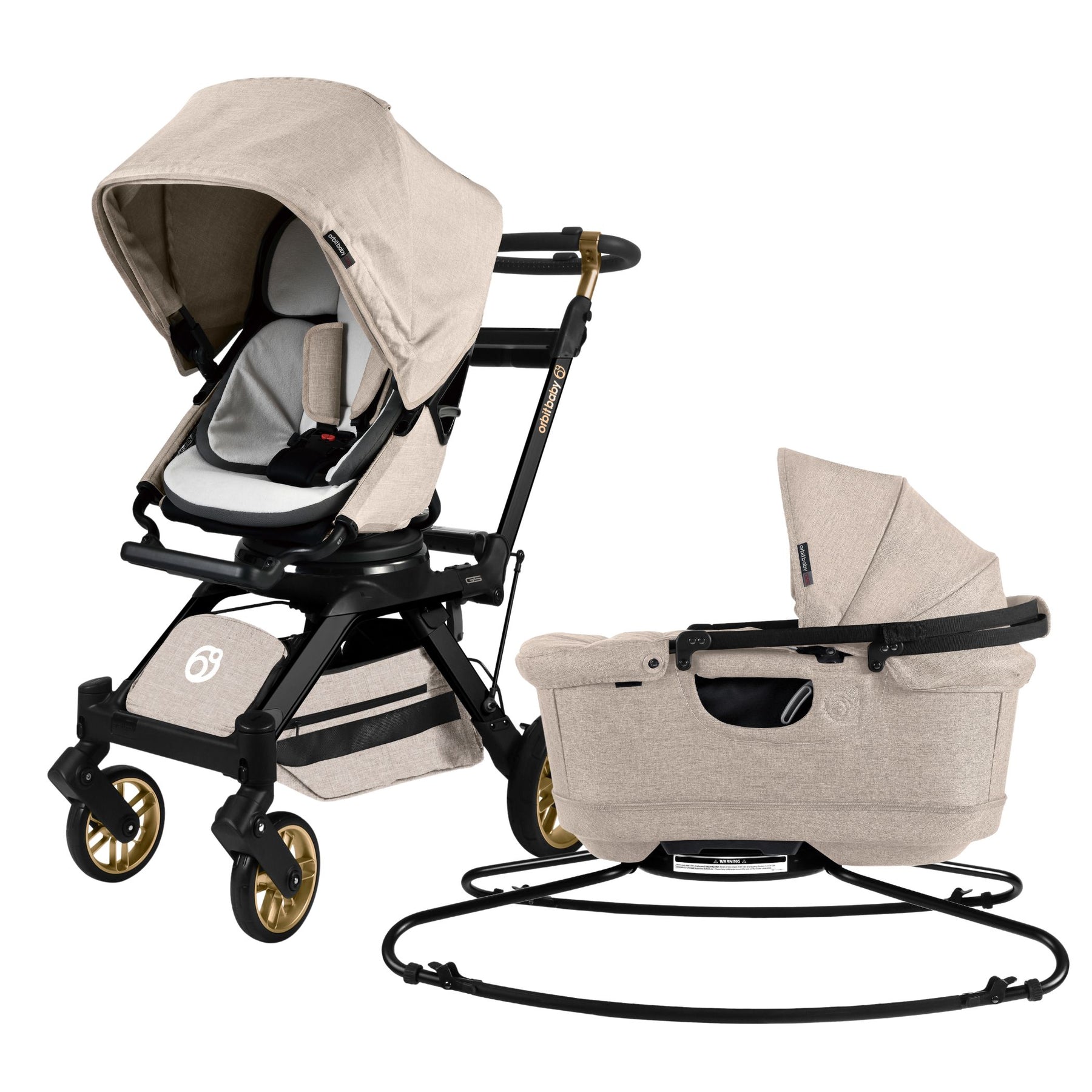 Luxury Baby Stroller With Car Seat Orbit Baby Stroll, Sleep