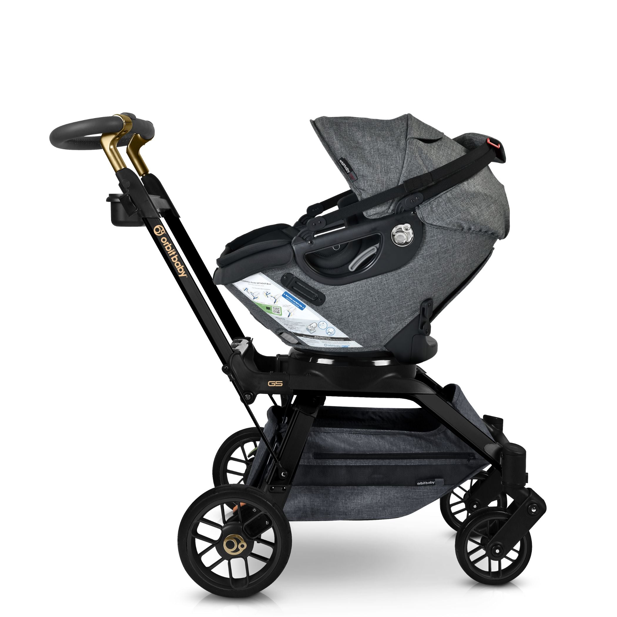 orbit car seat stroller Orbit Baby Stroll, Sleep, & Ride Travel System