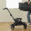 The Orbit Baby Travel Bassinet being docked onto the M+ Stroller SmartHub