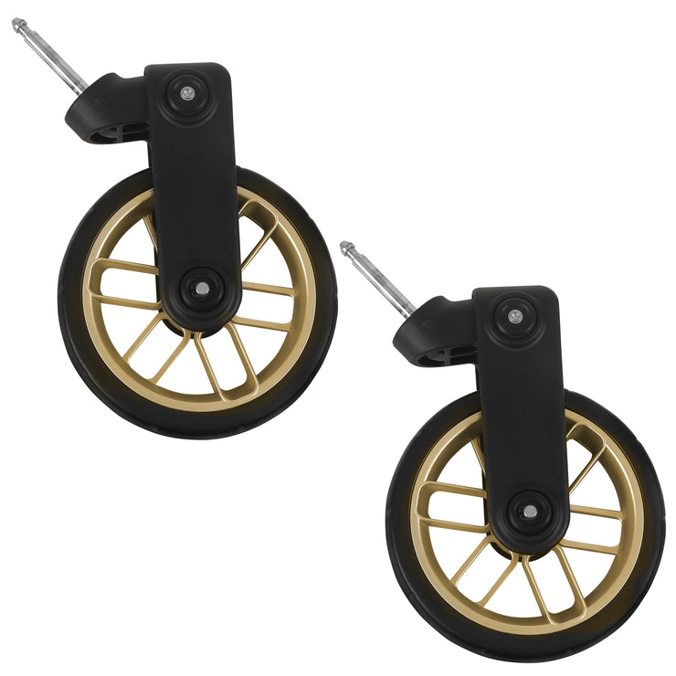 G5 Stroller Front Wheels with Gold Rim