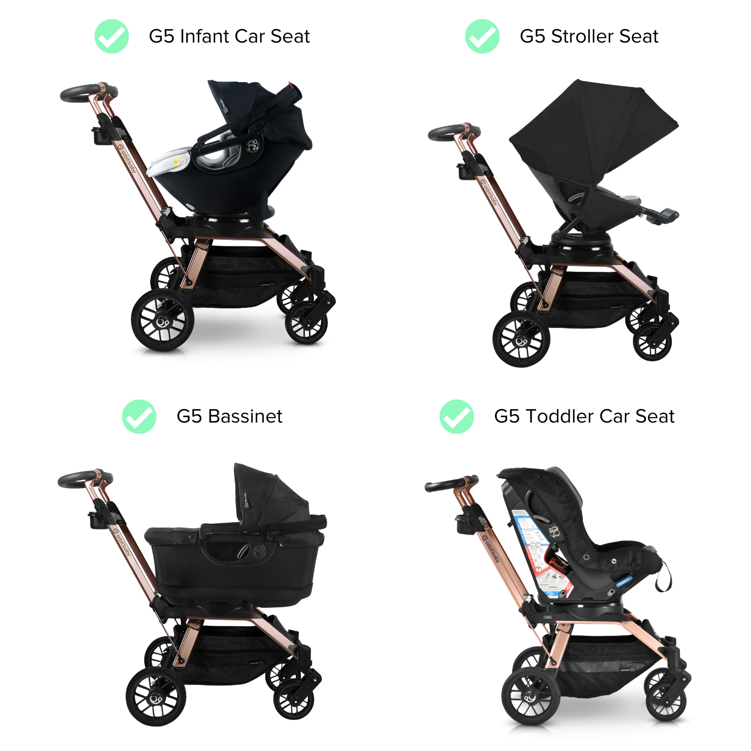orbit car seat and stroller Orbit Baby Infant & Toddler Stroller